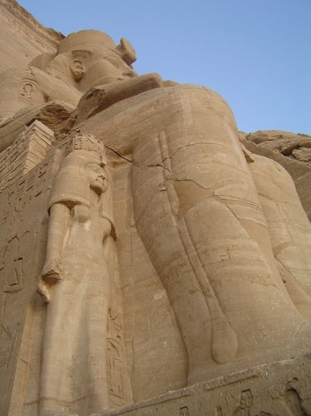 Abu Simbel Statue