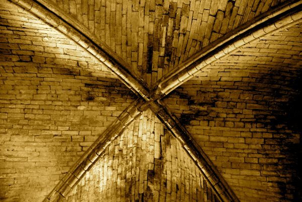 cross in ceiling