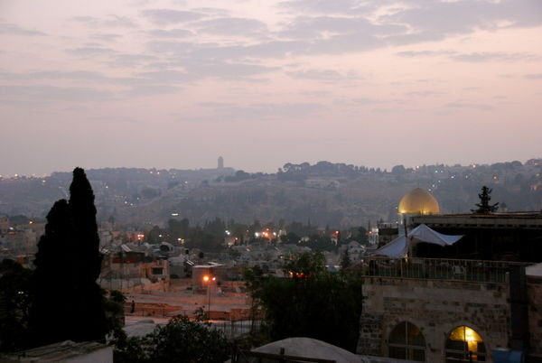 sunrise in Jerusalem