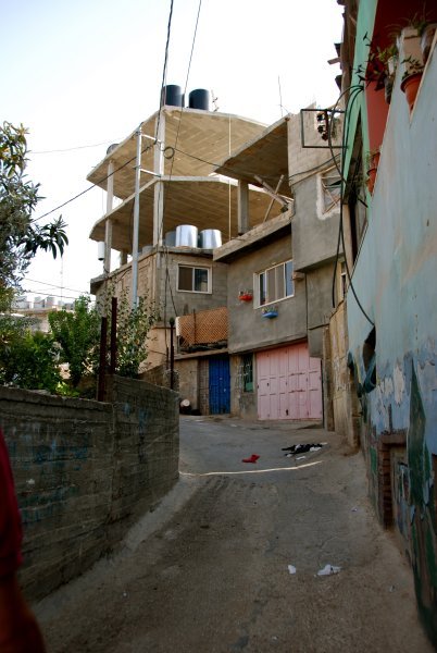 streets of Dheisheh refugee camp