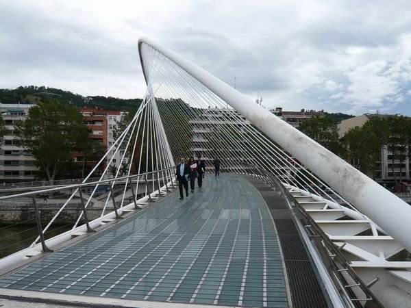 Bilbao - Zubizuri pedestrian bridge