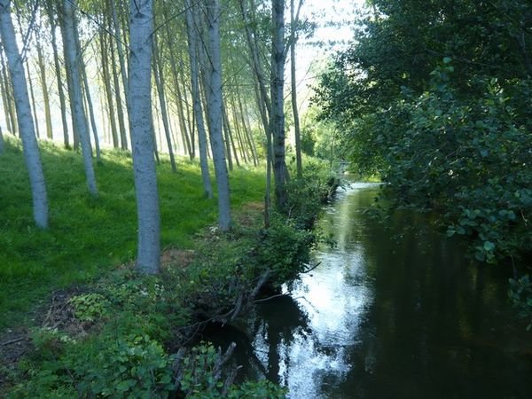 River near the tiny village of Ruitelan