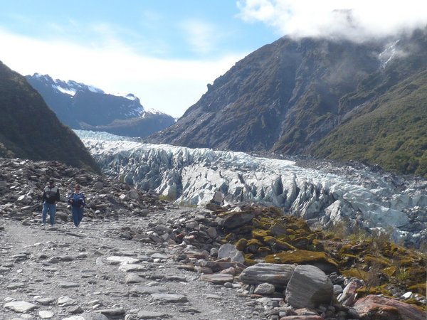 Not much farther, I was at Fox Glacier