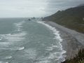 Coastal view on my drive between Greymouth and Hokitika