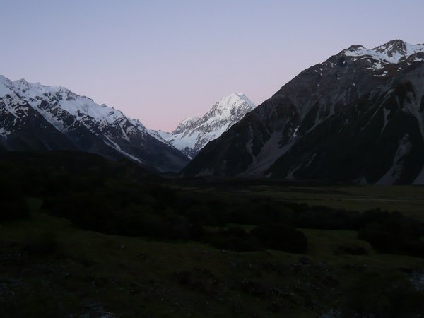 Mt. Cook at dusk