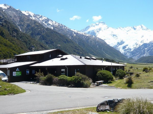 The YHA Hostel in Mt. Cook Village