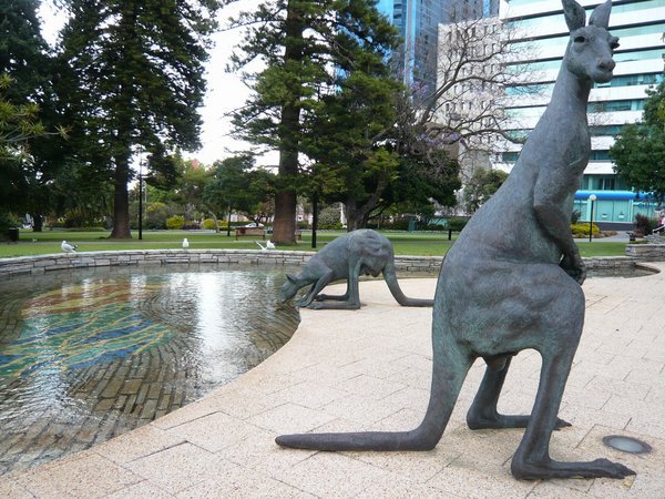 Perth city sculptures