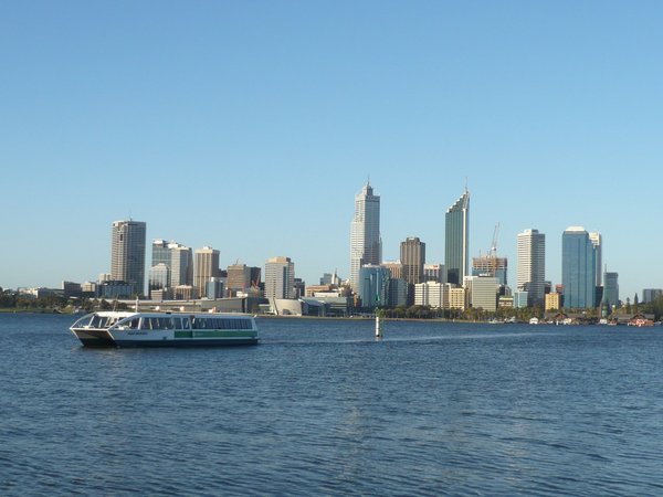 Ferry across the Swan River