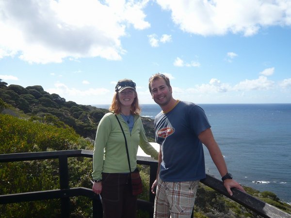 Overlooking the Indian Ocean on the way to Margaret River