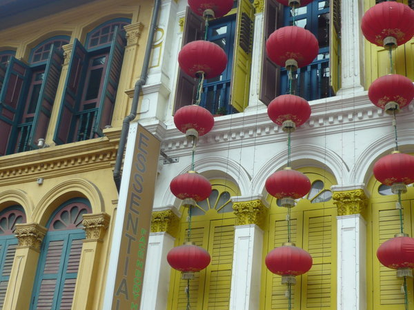 Windows in Chinatown