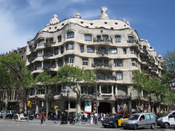 Padrera, designed by Gaudi