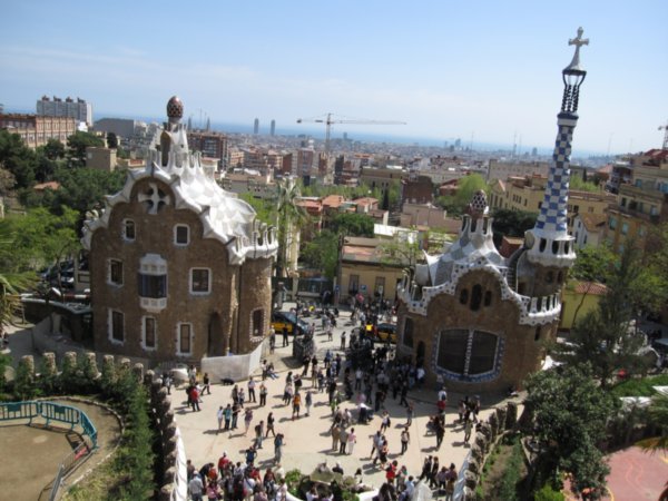 Parc Guell, designed by Gaudi