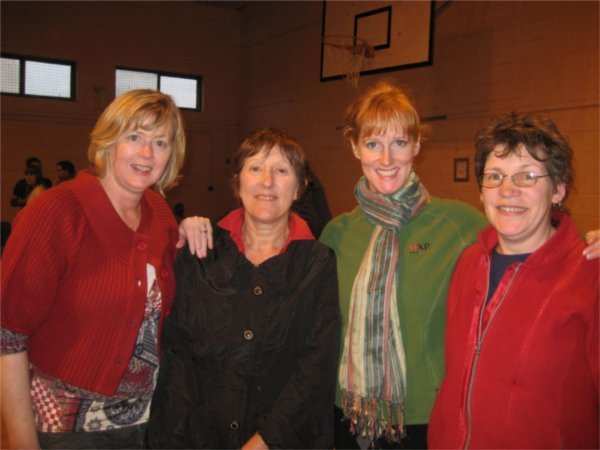 Geraldine, Eileen, Laura and Cecily