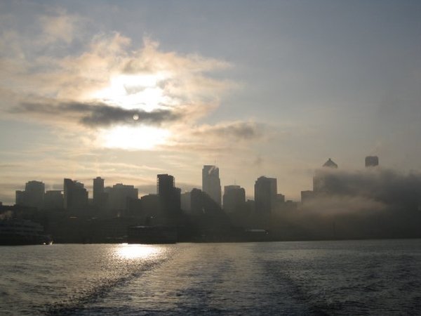 Seattle Skyline from the Puget Sound