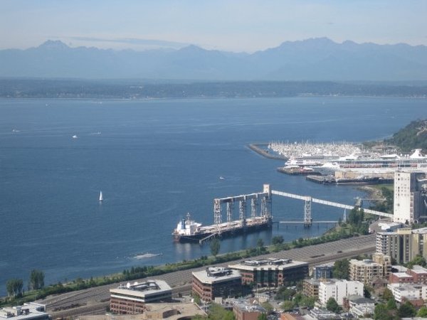 Puget Sound and Olympic Mountains