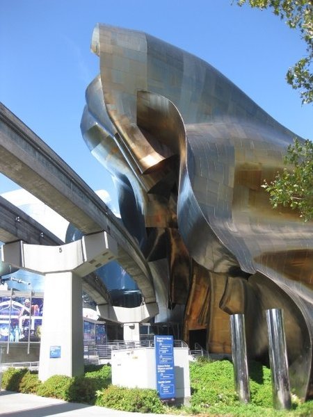 Monorail and EMP (Experience Music Project) Museum