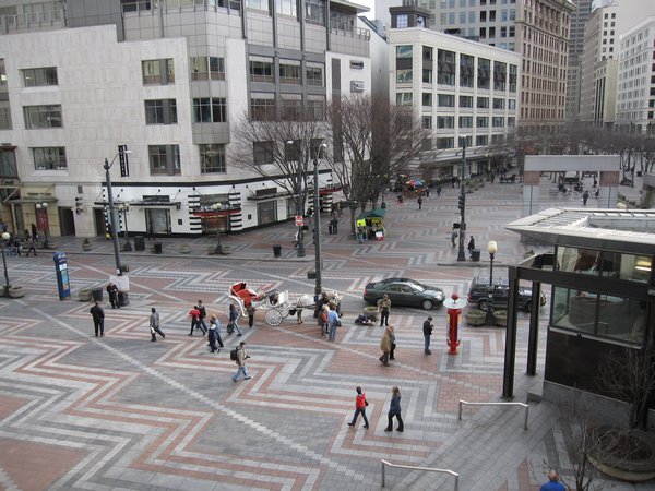 View over Westlake Center
