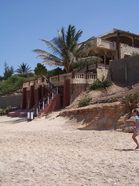 Our beach-front palace in Toubab Dialaw