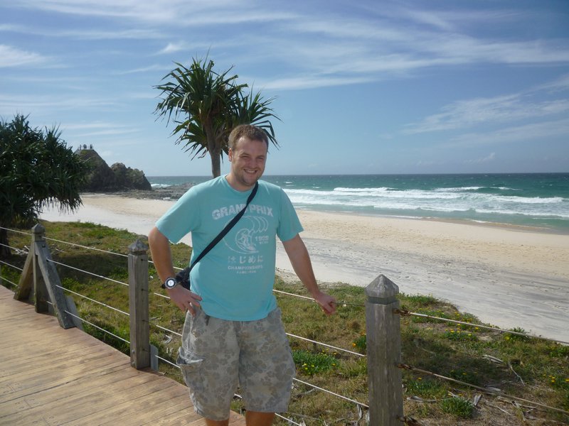  By the beach on the Gold Coast