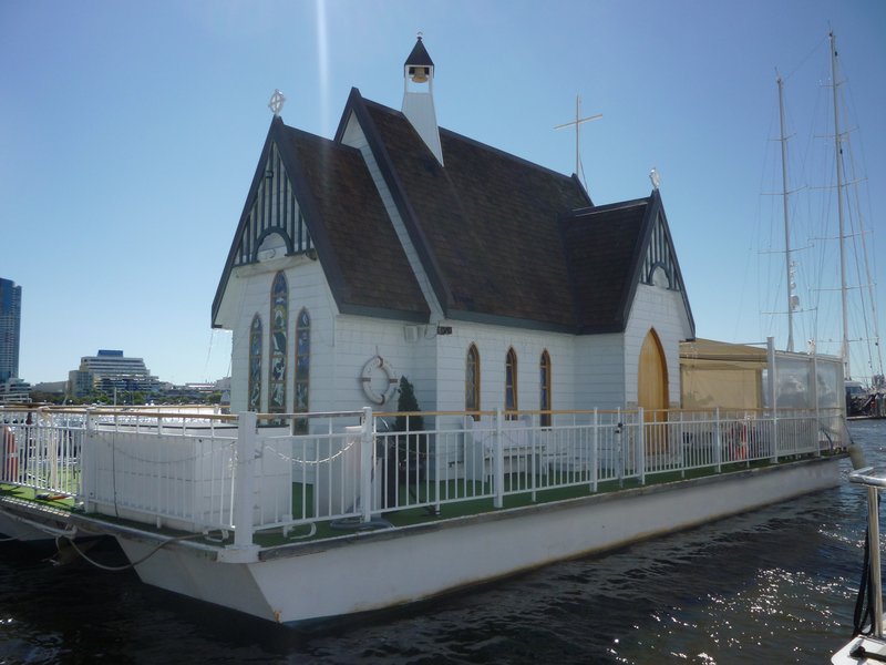 Floating church