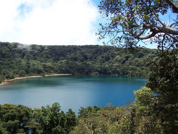 Lagoon at Poas Volcano 
