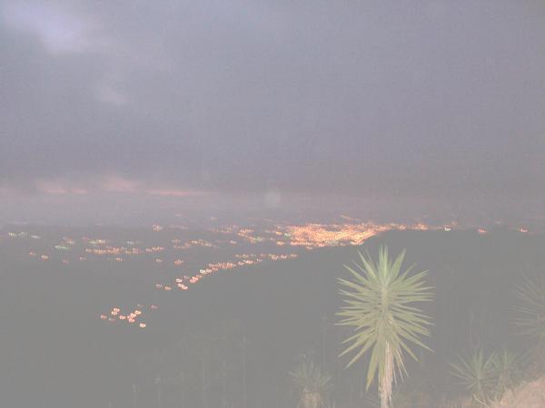 View to San Ramon at night