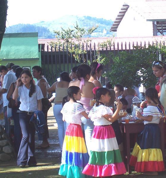 Traditional Costa Rican costumes