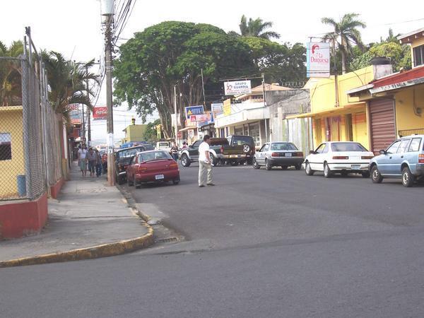 A main street in San Ramon