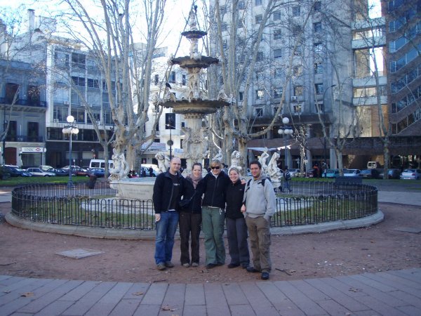 The gang in Montevideo