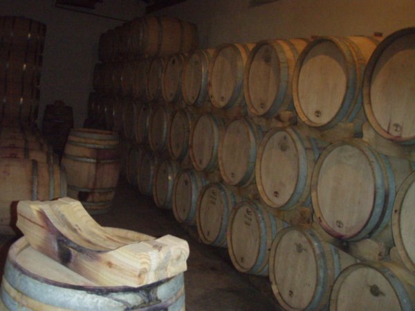 Wine Being Stored at 15c.