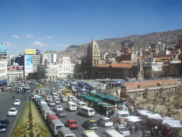 La Paz Mad Traffic