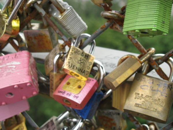 N Seoul Tower:We added to the tradition