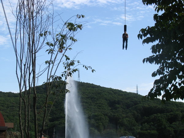 Bungee Jumping:It took 3 countdowns before I jumped!