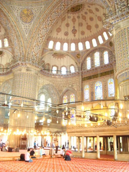 Interior, Blue Mosque