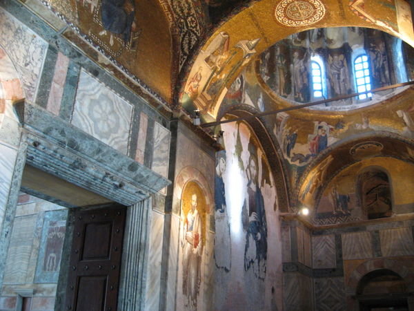 Chora church mosaic