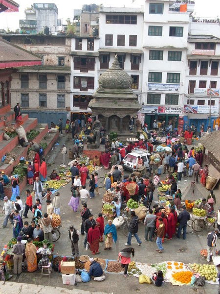 The heart of Kathmandu