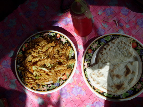 A meagre meal, Kyanjin Gompa, Langtang National Park