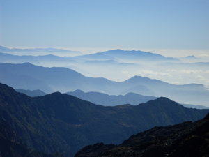 View from Laurebina pass