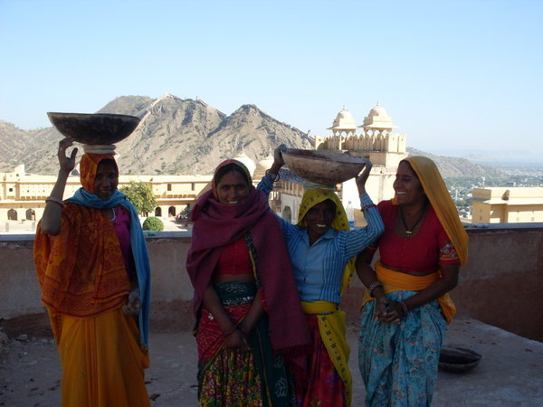 Labourers, Amber Fort
