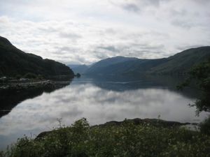 View across the loch