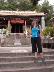 Me and the Cangshan mountain temple 03.06.08 
