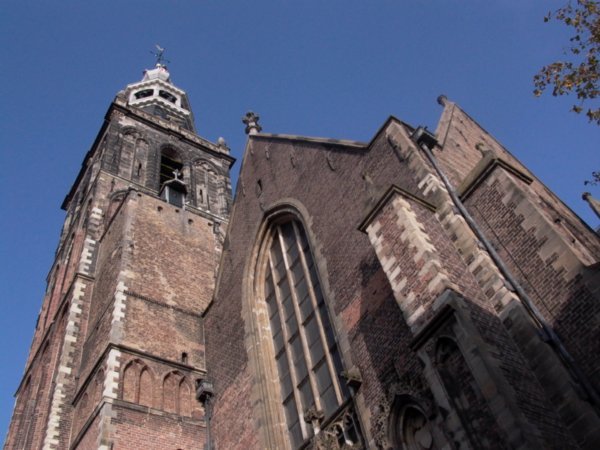 The famous church in Gouda