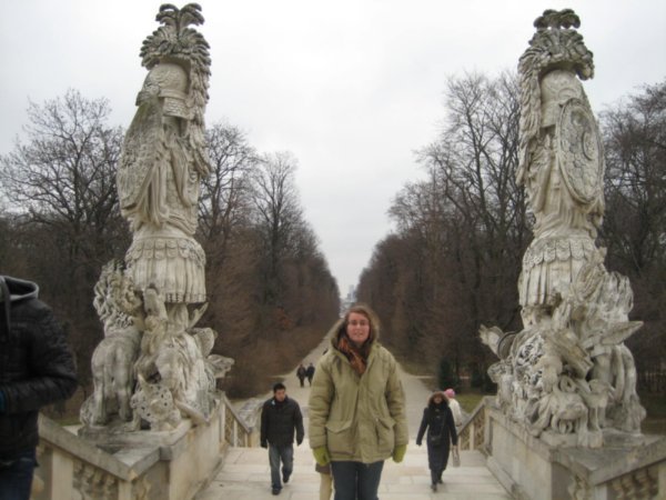 me in schonbrun grounds