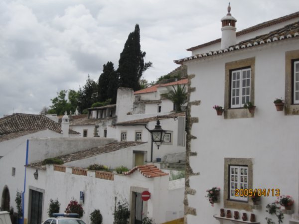The beautiful architecture of Obidos