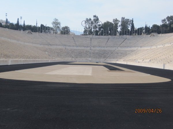 The orignal olympic staduim built in 4th century BC
