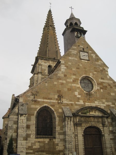 The church in Nolay
