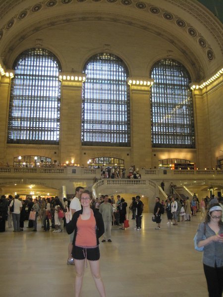 Me at Grand Central station