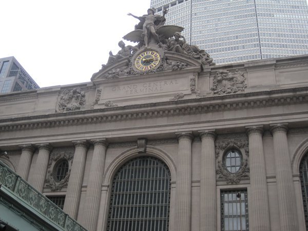 Outside Grand Central