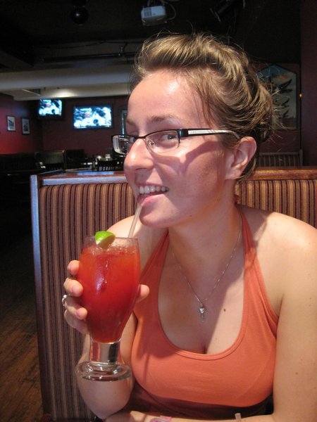 Me and my Bloody Mary for Brunch