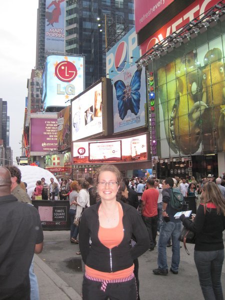 Me at the Times Square